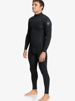 Mens Quiksilver Wetsuits|3/2 Everyday Sessions Back Zip Wetsuit