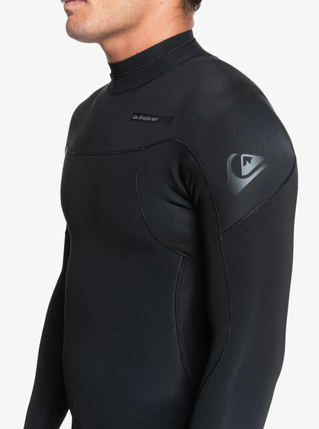 Mens Quiksilver Wetsuits|4/3 Everyday Sessions Back Zip Wetsuit