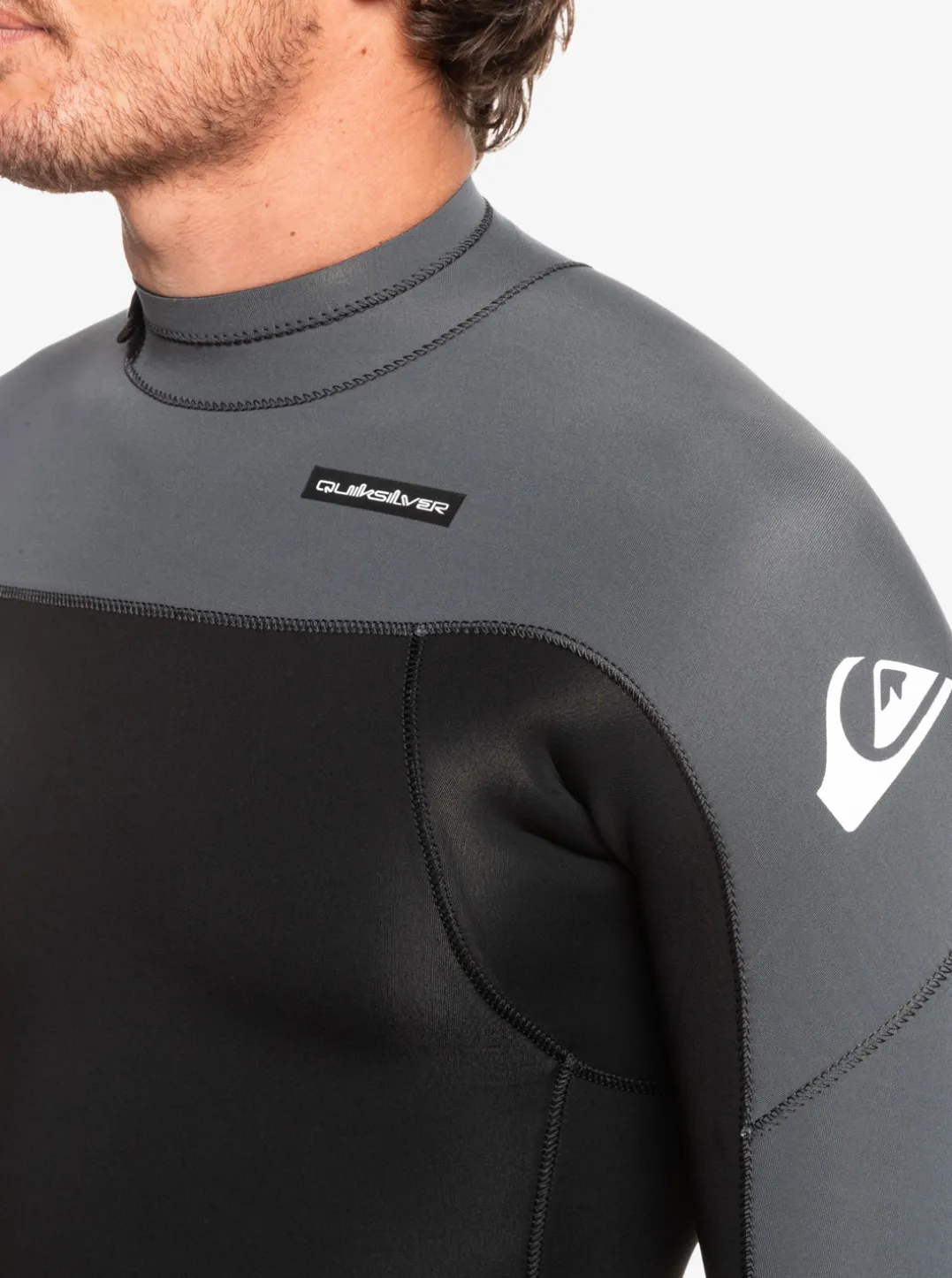 Mens Quiksilver Wetsuits|3/2 Everyday Sessions Back-Zip Wetsuit