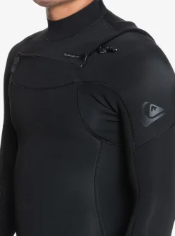 Mens Quiksilver Wetsuits|4/3 Everyday Sessions Chest Zip Wetsuit