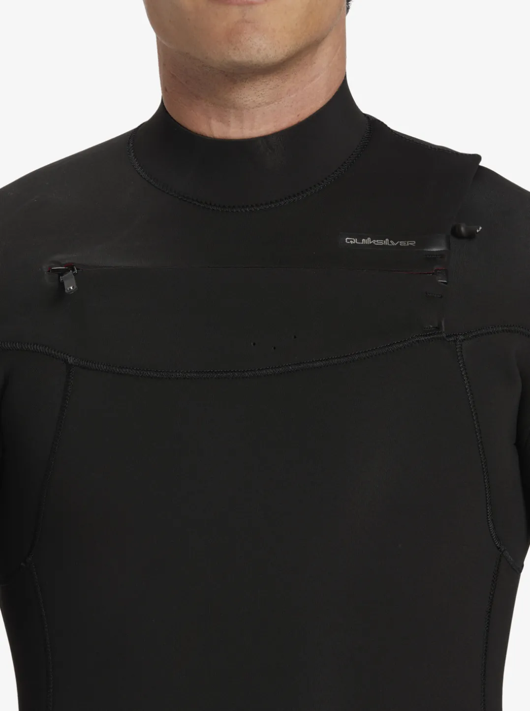 Mens Quiksilver Wetsuits|4/3 Everyday Sessions Chest-Zip Wetsuit