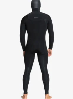 Mens Quiksilver Wetsuits|5/4/3/ Everyday Sessions Hooded Chest-Zip Wetsuit