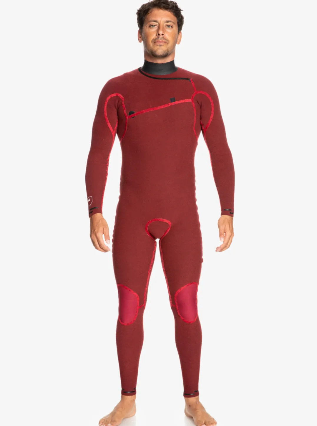 Mens Quiksilver Wetsuits|4/3 Highline Chest Zip Wetsuit