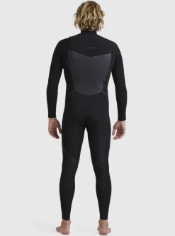 Mens Quiksilver Wetsuits|3/2 Marathon Sessions Chest-Zip Wetsuit