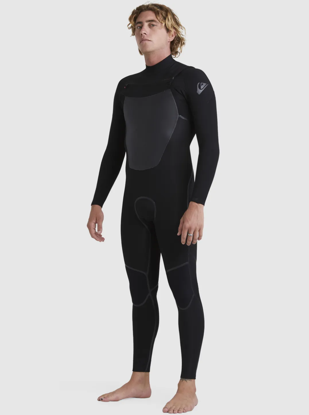 Mens Quiksilver Wetsuits|3/2 Marathon Sessions Chest-Zip Wetsuit