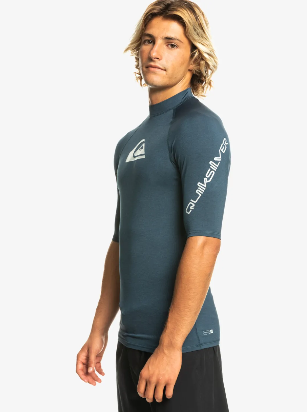 Mens Quiksilver Rashguards|All Time Short Sleeve Upf 50 Rashguard
