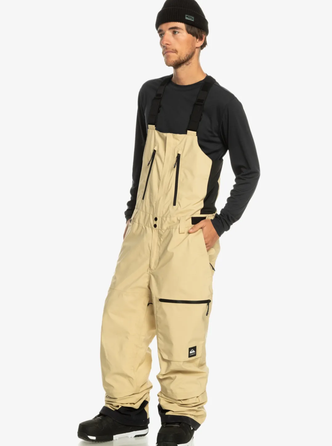 Mens Quiksilver Snow Pants|Altostratus Street Shell 2L Gore-Tex® Snow Bib Pants