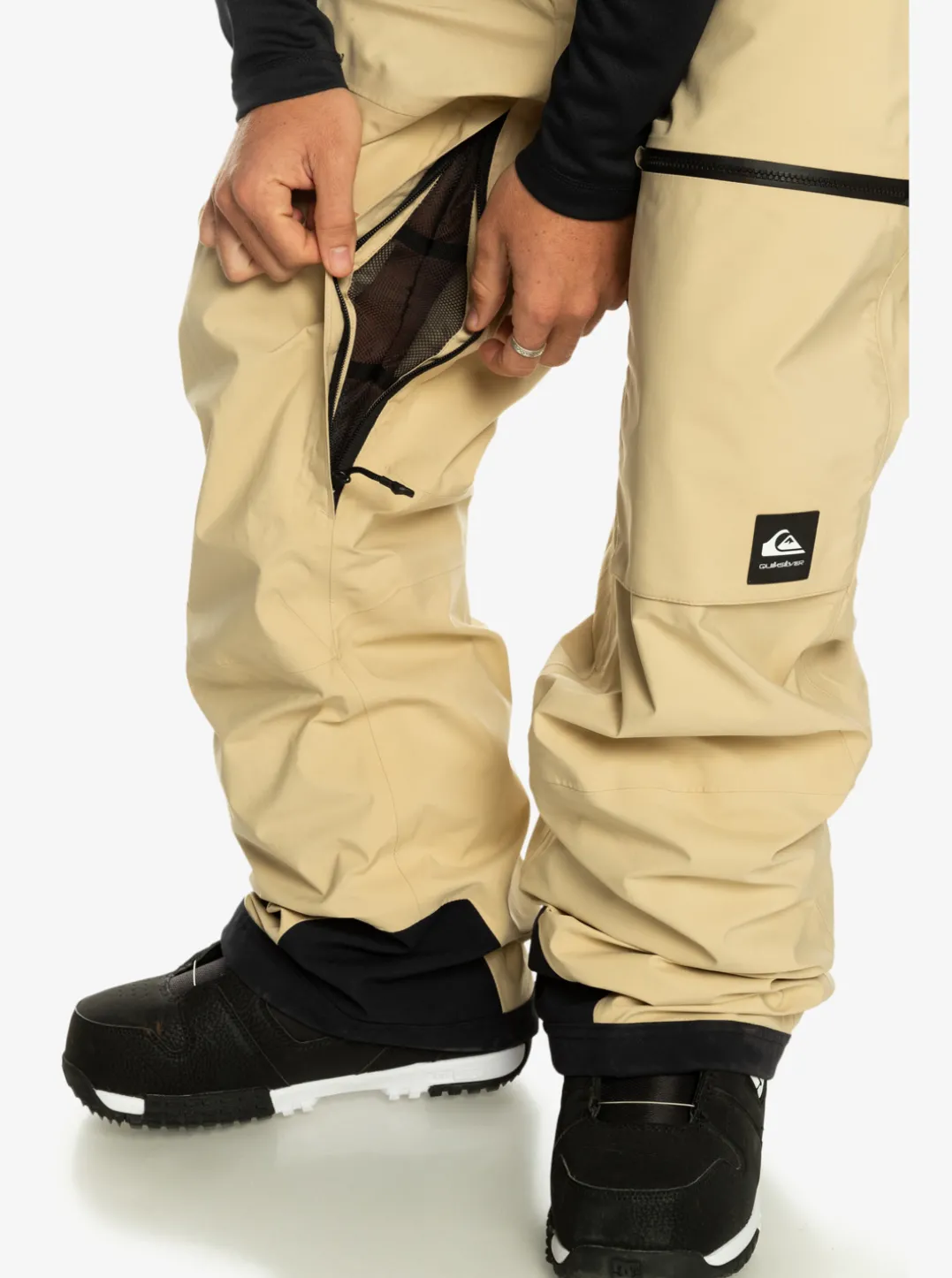 Mens Quiksilver Snow Pants|Altostratus Street Shell 2L Gore-Tex® Snow Bib Pants