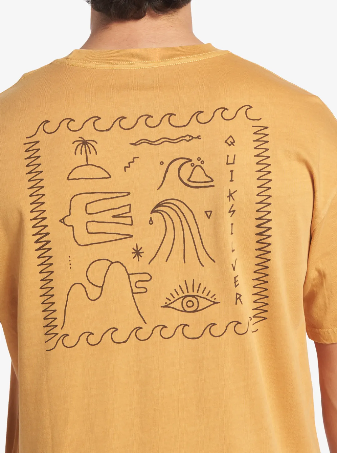 Mens Quiksilver Tees|Bag Of Sun Mnd T-Shirt
