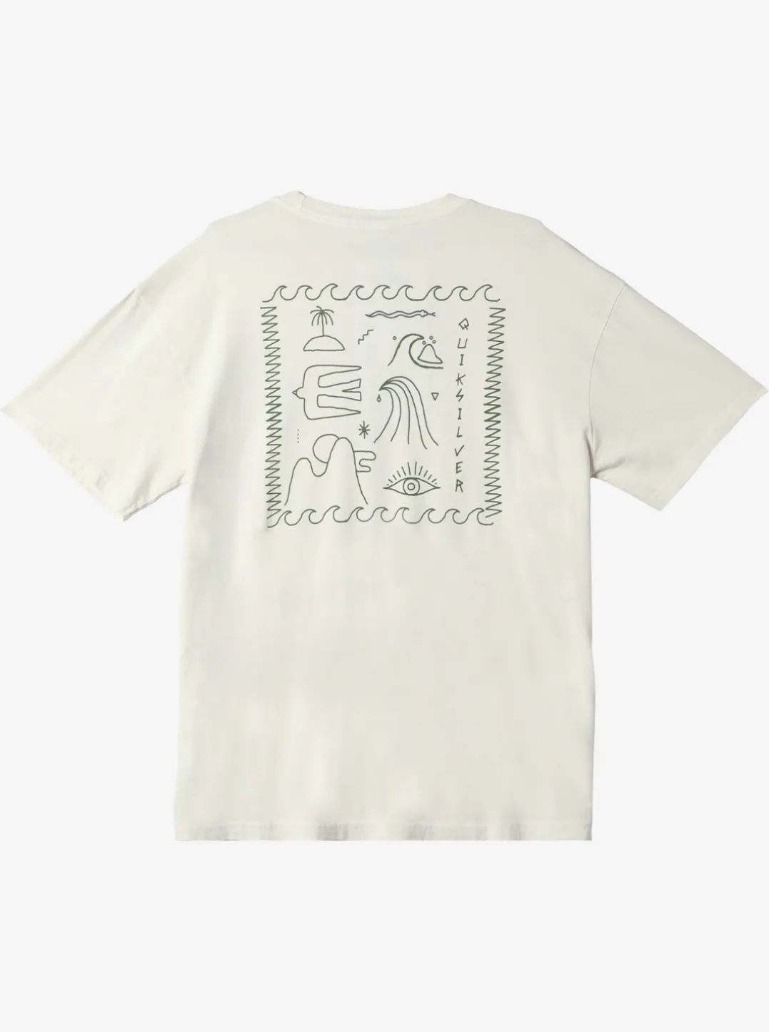 Mens Quiksilver Tees|Bag Of Sun Mnd T-Shirt