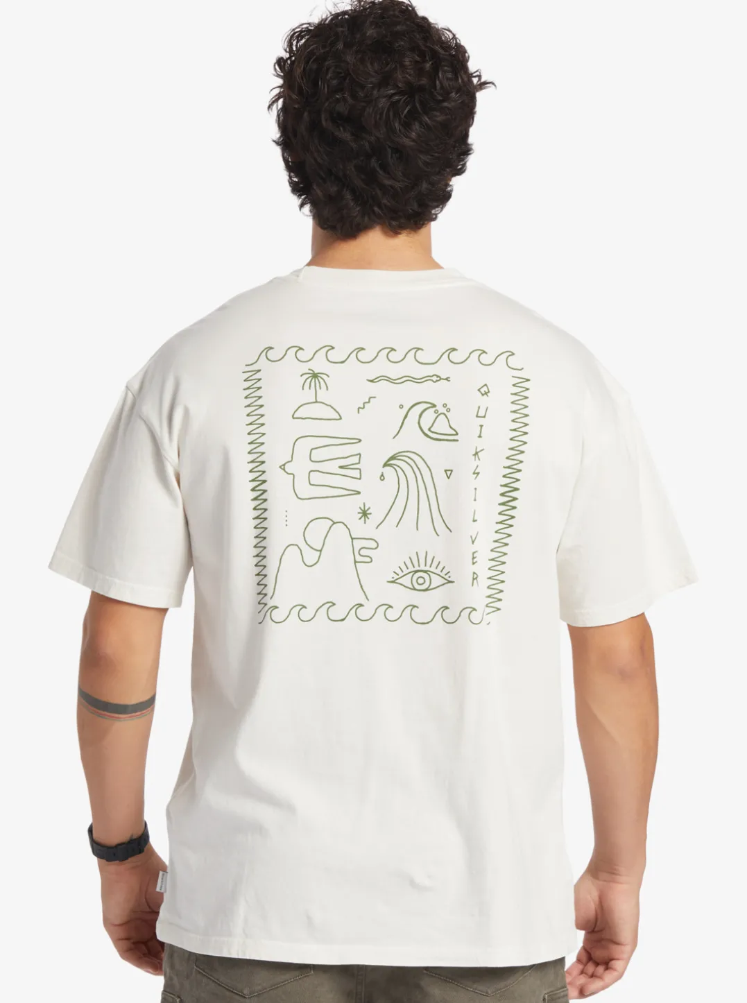 Mens Quiksilver Tees|Bag Of Sun Mnd T-Shirt