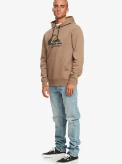 Mens Quiksilver Sweatshirts & Hoodies|Big Logo Pullover Hoodie