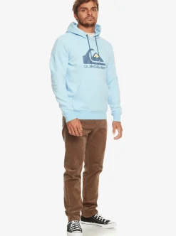 Mens Quiksilver Sweatshirts & Hoodies|Big Logo Pullover Hoodie