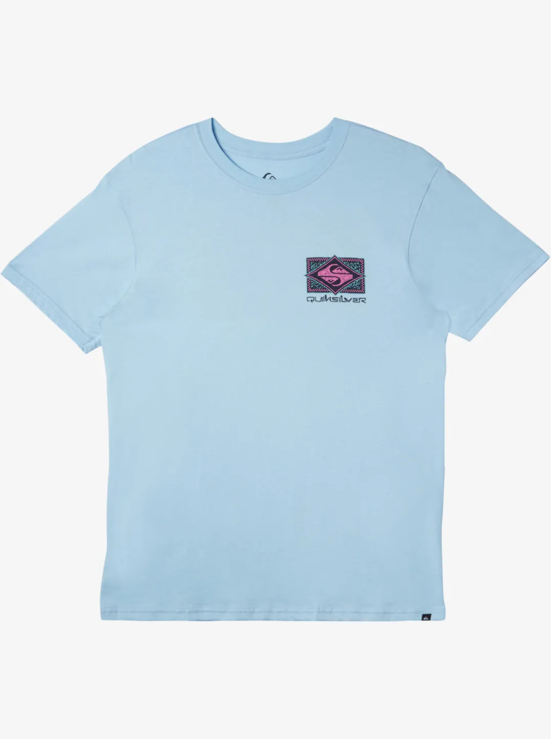 Mens Quiksilver Tees|Black Flash T-Shirt