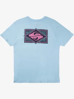 Mens Quiksilver Tees|Black Flash T-Shirt