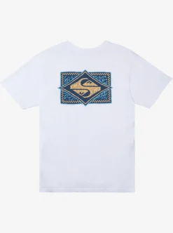 Mens Quiksilver Tees|Black Flash T-Shirt