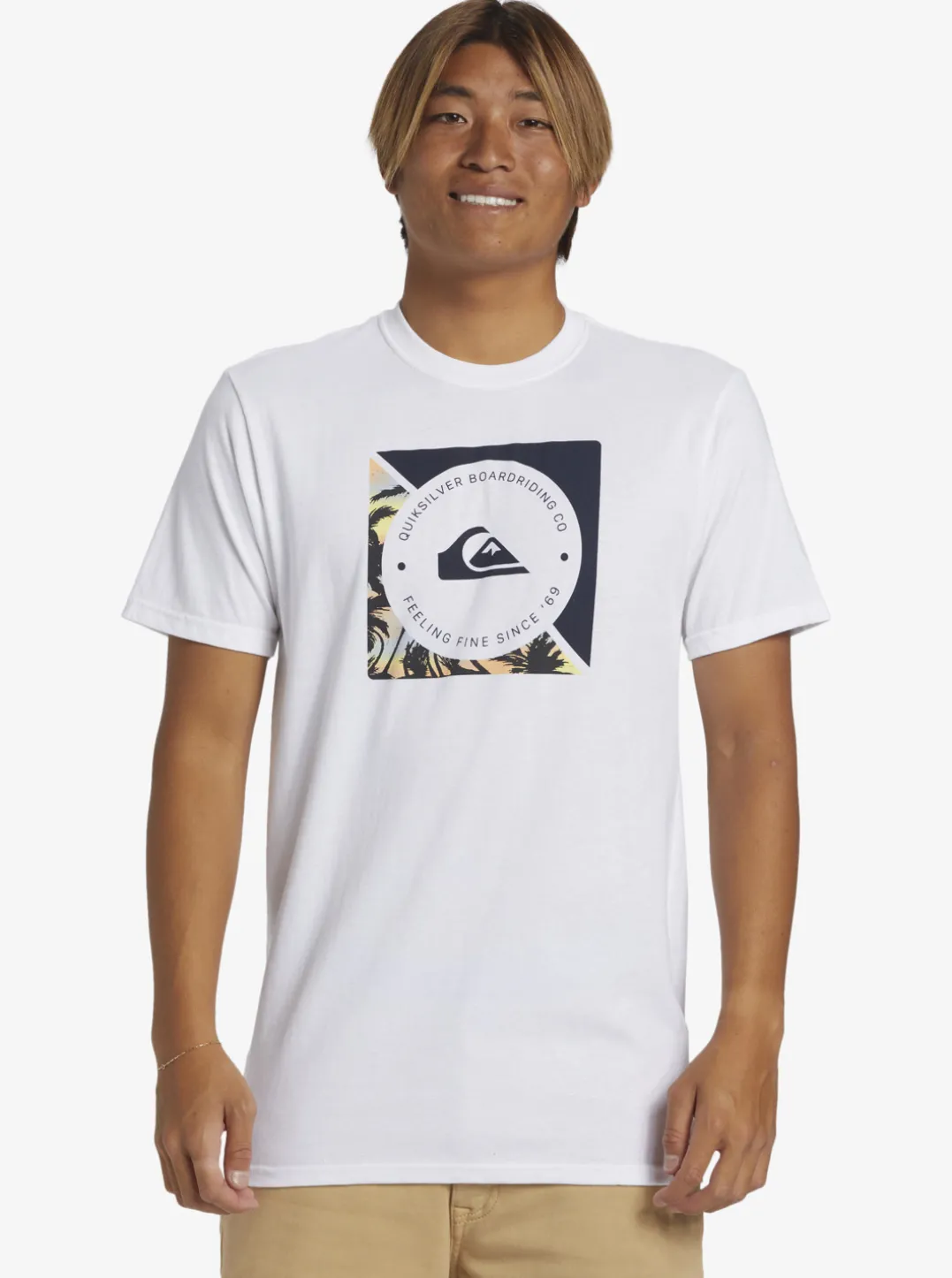 Mens Quiksilver Tees|Boardshort Linked T-Shirt