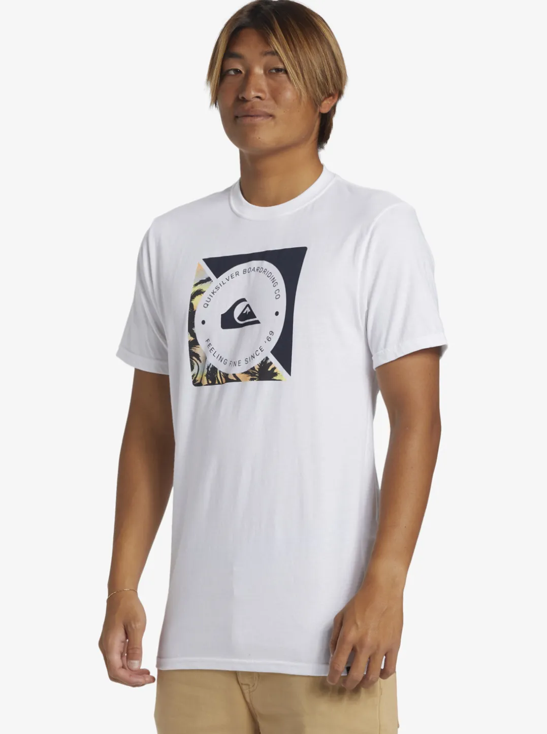 Mens Quiksilver Tees|Boardshort Linked T-Shirt