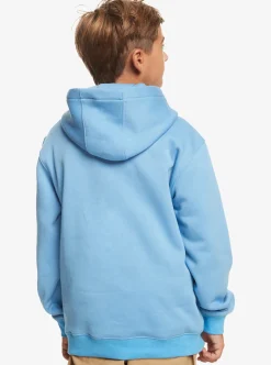 Boys Quiksilver Jackets|Boy'S 8-16 Big Logo Fleece Top