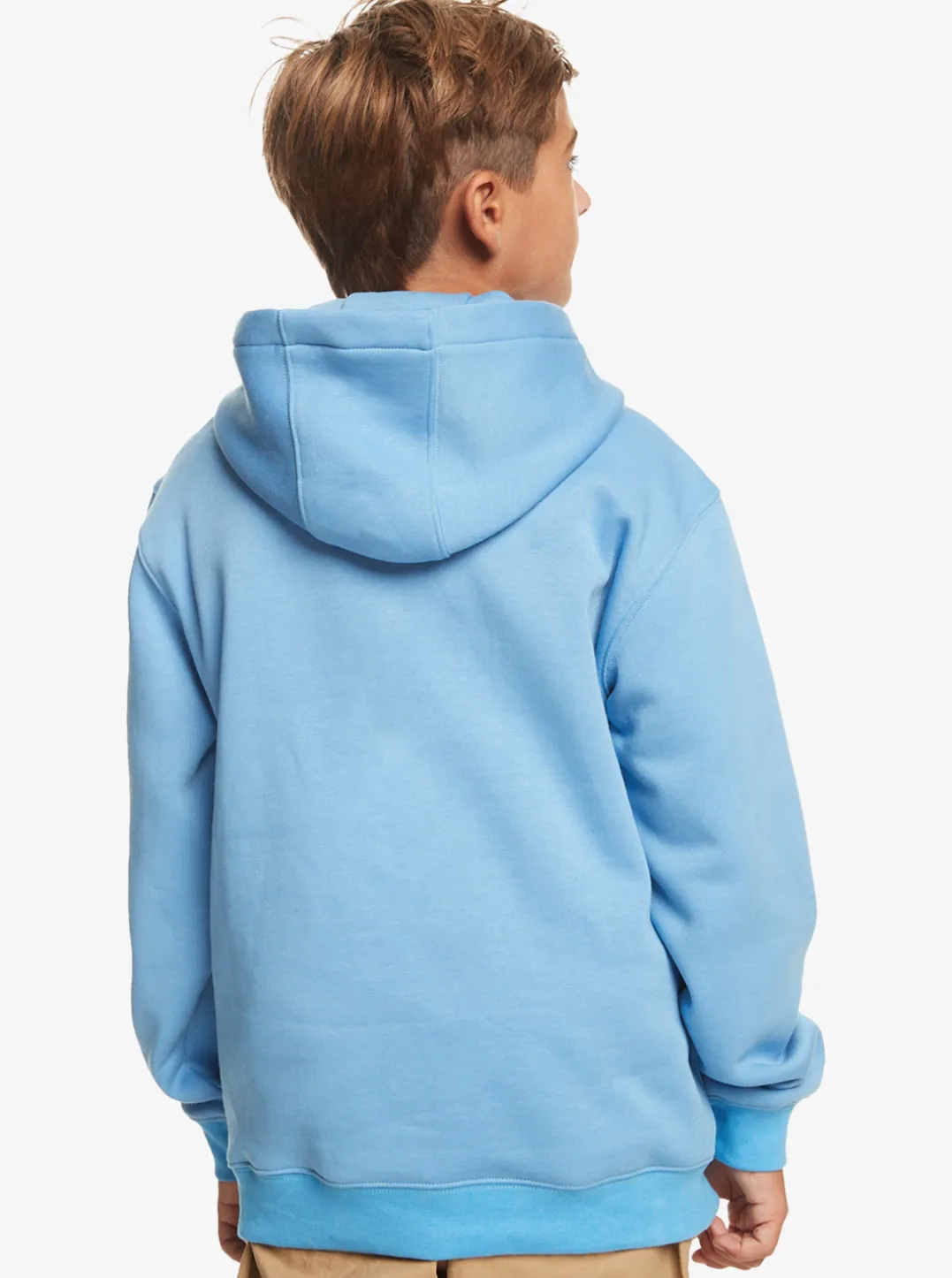 Boys Quiksilver Jackets|Boy'S 8-16 Big Logo Fleece Top