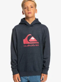 Boys Quiksilver Jackets|Boy'S 8-16 Big Logo Fleece Top