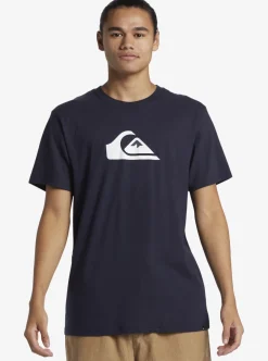 Boys Quiksilver Tees|Boy'S 8-16 Comp Logo T-Shirt