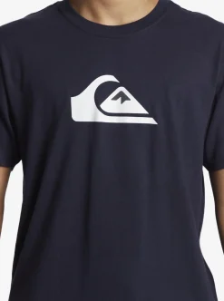 Boys Quiksilver Tees|Boy'S 8-16 Comp Logo T-Shirt