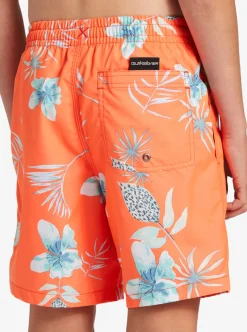 Mens Quiksilver Boardshorts|Boy'S 8-16 Everyday Mix Vl 15Nb Elastic Waist Shorts