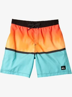 Mens Quiksilver Boardshorts|Boy'S 8-16 Everyday Mix Vl 15Nb Elastic Waist Shorts