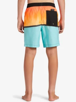 Mens Quiksilver Boardshorts|Boy'S 8-16 Everyday Mix Vl 15Nb Elastic Waist Shorts
