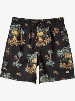 Mens Quiksilver Boardshorts|Boy'S 8-16 Everyday Mix Vl 15Nb Elastic Waist Shorts
