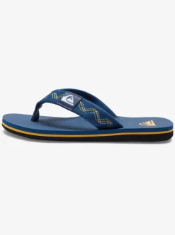 Boys Quiksilver Sandals|Boy'S 8-16 Molokai Stitchy Sandals