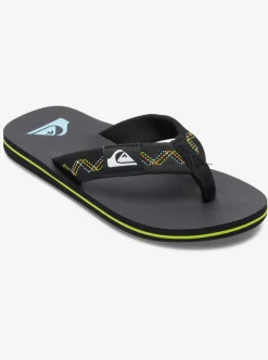 Boys Quiksilver Sandals|Boy'S 8-16 Molokai Stitchy Sandals
