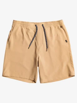 Boys Quiksilver Shorts|Boy'S 8-16 Ocean Elastic 18" Amphibian Boardshorts