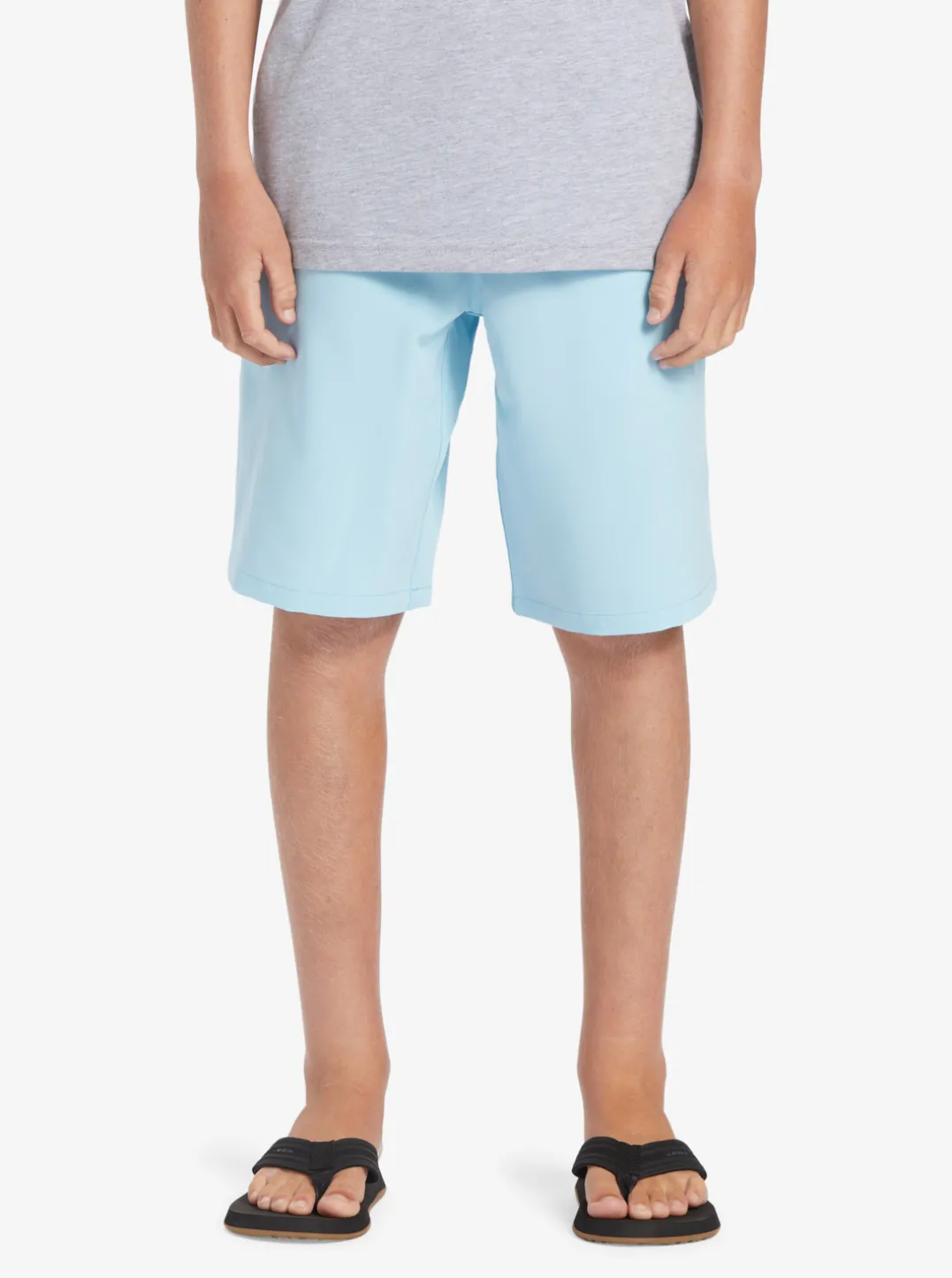 Boys Quiksilver Shorts|Boy'S 8-16 Ocean Elastic 18" Amphibian Boardshorts