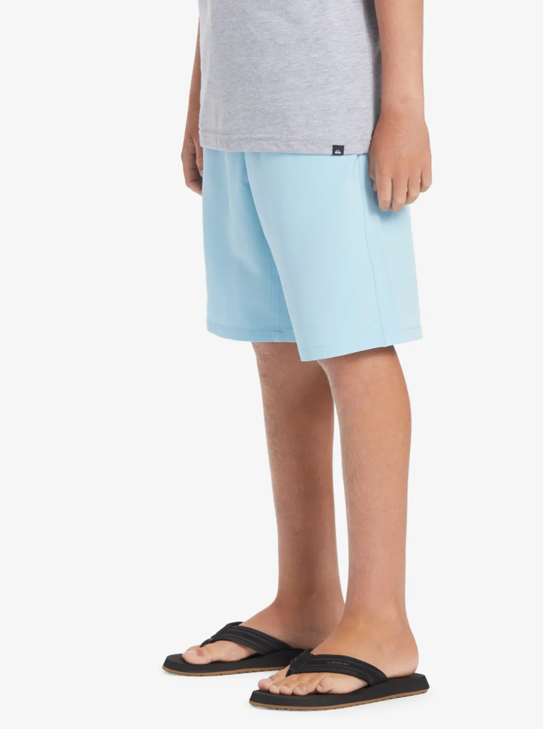 Boys Quiksilver Shorts|Boy'S 8-16 Ocean Elastic 18" Amphibian Boardshorts