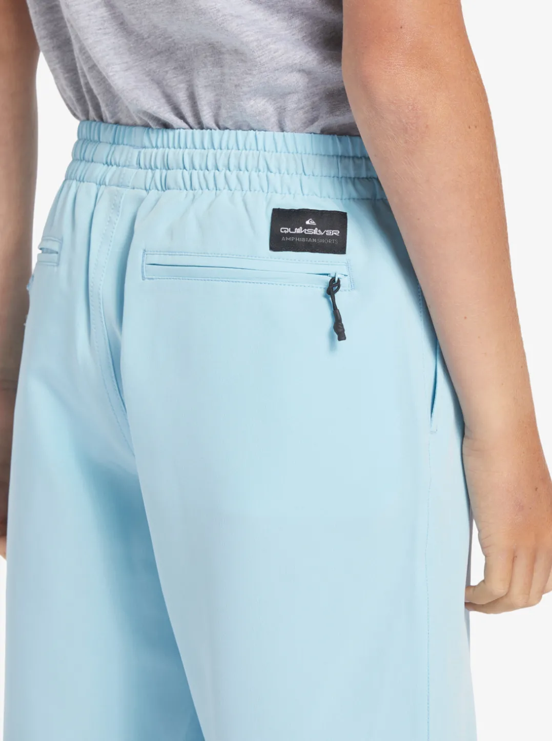 Boys Quiksilver Shorts|Boy'S 8-16 Ocean Elastic 18" Amphibian Boardshorts