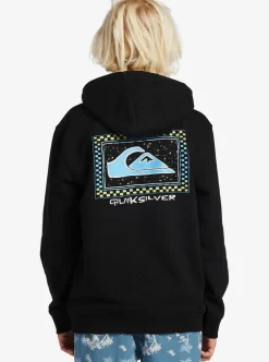 Boys Quiksilver Jackets|Boy'S 8-16 Perfect Peaking Stingrayhoody Pullover Sweatshirt
