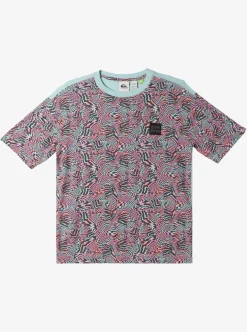 Boys Quiksilver Tees|Boy'S 8-16 Radical All-Over T-Shirt