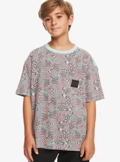 Boys Quiksilver Tees|Boy'S 8-16 Radical All-Over T-Shirt