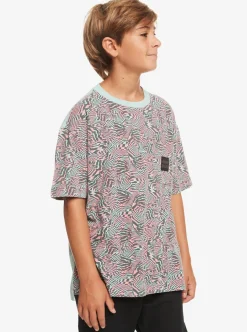 Boys Quiksilver Tees|Boy'S 8-16 Radical All-Over T-Shirt