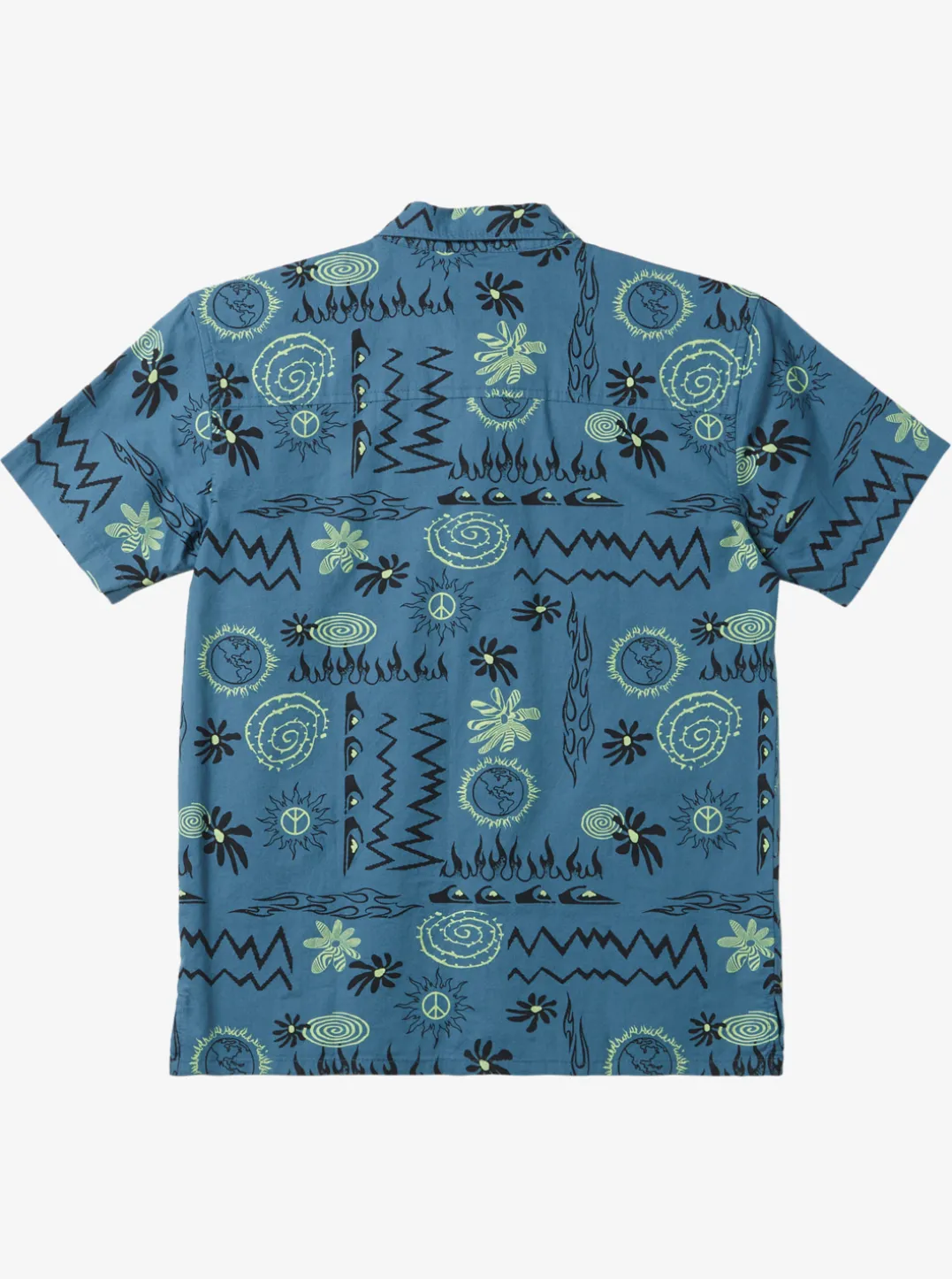 Boys Quiksilver Shirts|Boy'S 8-16 Radical Times Short Sleeve Woven Shirt