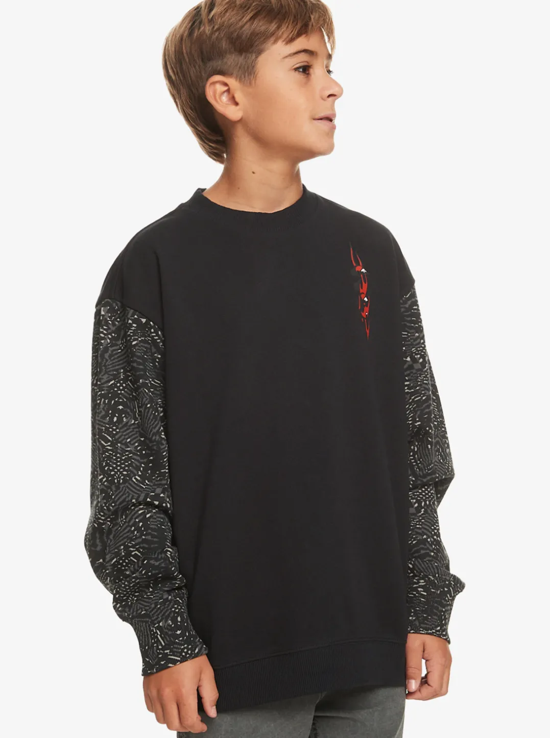 Boys Quiksilver Sweatshirts & Hoodies|Boy'S 8-16 Radical Times Sweatshirt