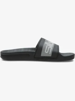 Boys Quiksilver Sandals|Boy'S 8-16 Rivi Wordmark Slide Sandals