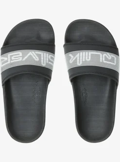 Boys Quiksilver Sandals|Boy'S 8-16 Rivi Wordmark Slide Sandals