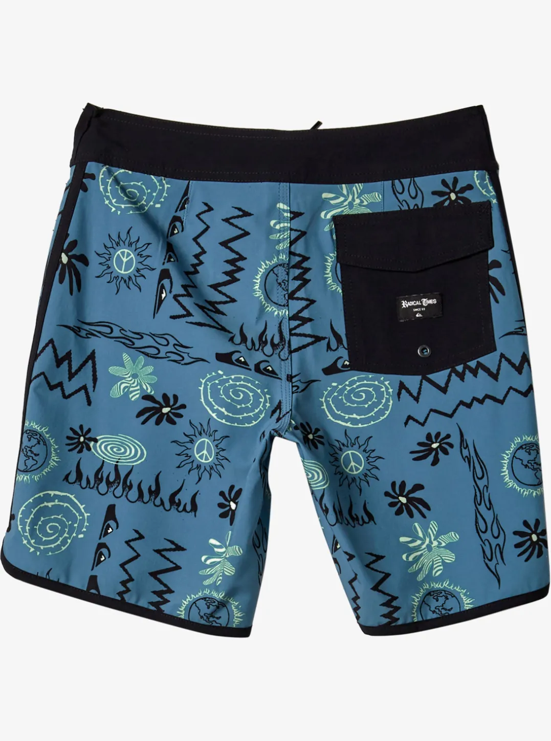 Boys Quiksilver Shorts|Boy'S 8-16 Surfsilk Radical Scallop 16 Boardshorts