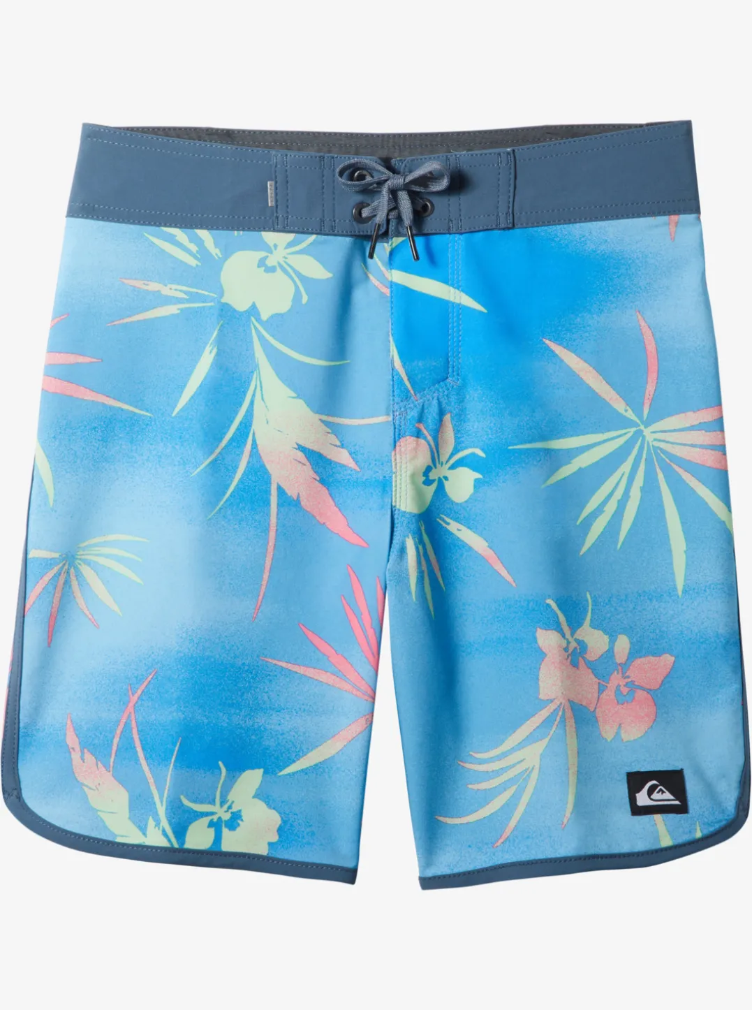 Boys Quiksilver Shorts|Boy'S 8-16 Surfsilk Scallop 17" Boardshorts