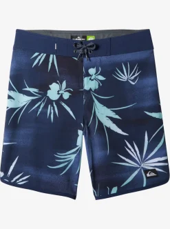 Boys Quiksilver Shorts|Boy'S 8-16 Surfsilk Scallop 17" Boardshorts