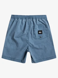 Boys Quiksilver Shorts|Boy'S 8-16 Taxer 15" Elastic Waist Shorts