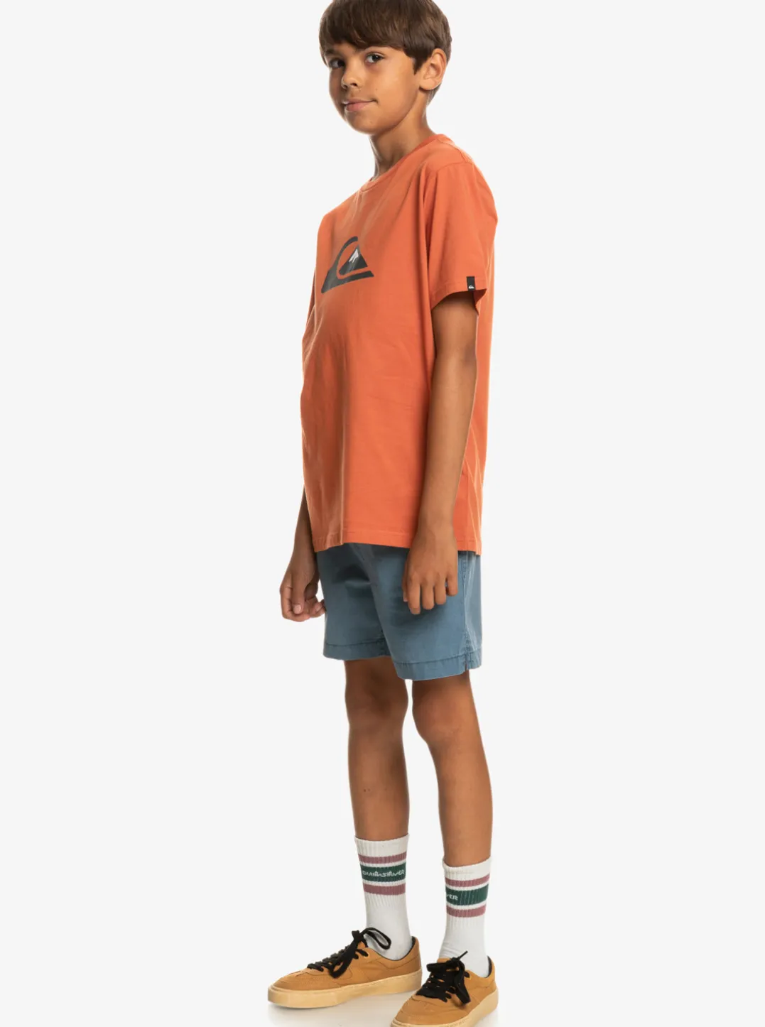 Boys Quiksilver Shorts|Boy'S 8-16 Taxer 15" Elastic Waist Shorts